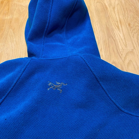Arc’teryx polartec hooded fleece blue size large - Picture 10 of 10